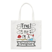 Trust Me I'm A Feuerwehrmann Regular Tragetasche Lustig Beste Schulter