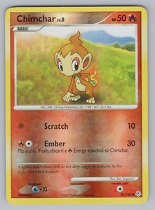 2007 Chimchar 76/130 DPBP#451 Pokemon Diamond & Pearl Reverse Holo