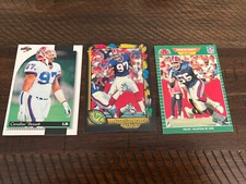 CORNELIUS BENNETT 3 Card Lot / No Duplicates / LB Buffalo Bills