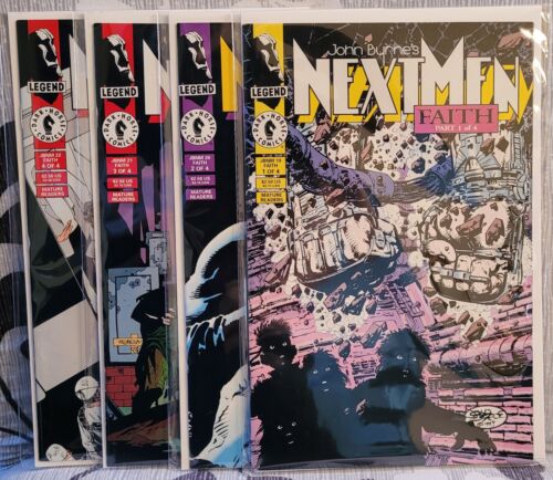 John Byrne's Next Men Vol 1 #19 - 22 (Lot of 4) Dark Horse 1993 VF/NM - HELLBOY