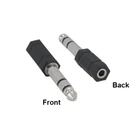 6.3mm 1/4" Male to 3.5mm 1/8" AUX Female Audio Adapter Speaker Electric Guitar