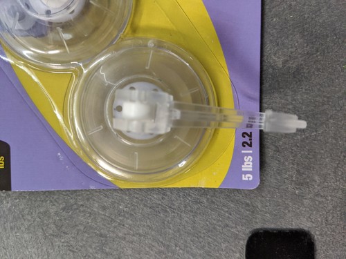2 White Suction Cup Hooks - Picture 2 of 2