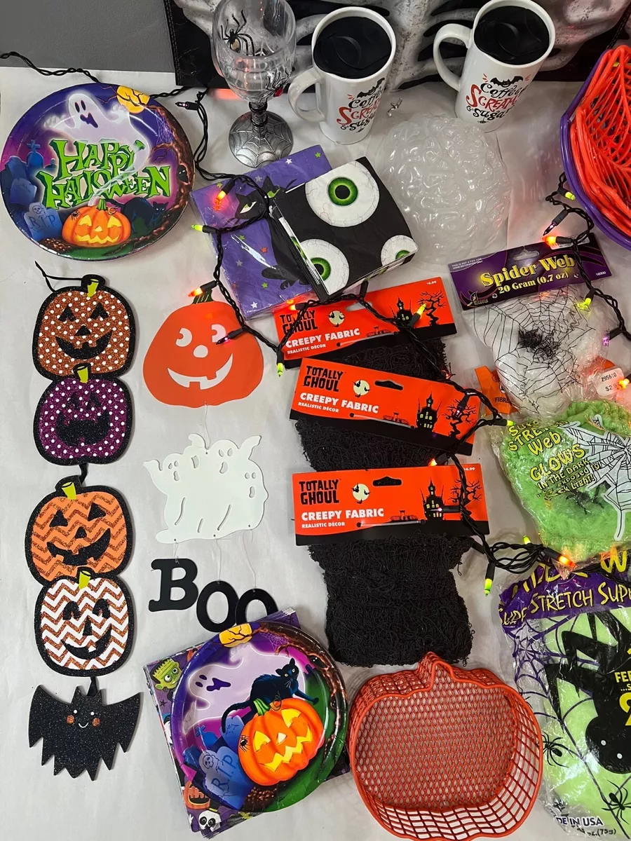 Halloween Decorations Huge Lot - Over 30 items for one low price