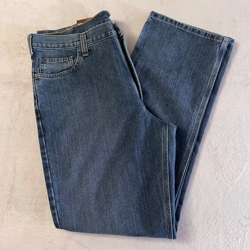 Pantalones utilitarios CARHARTT para hombre calce relajado Holter Jean pierna recta azul talla 38X34 - Imagen 5 de 11