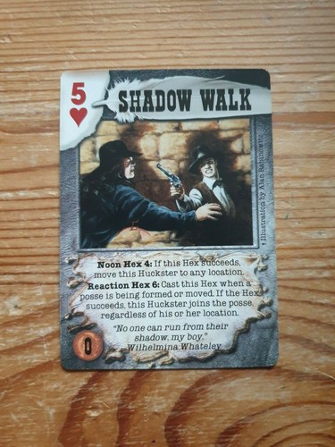 Deadlands DoomTown CCG A Reaping of Souls Multiplayer Trading Card Games Singles - Picture 156 of 208
