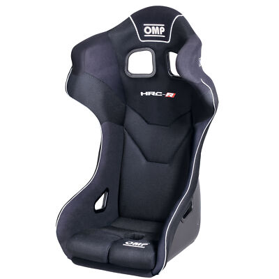 OMP HRC-R Air Fibreglass Standard FIA 8855-1999 Approved Car Seat, Black