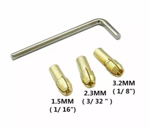 5x Flexible Biegsame Welle Verlängerung Zubehör & Dremel Proxxon Bosch 3,2mm GRO - Bild 3 von 9