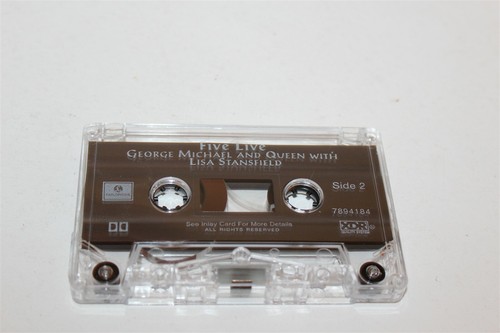 George Michael And Queen Five Live Cassette Tape 077778941842 EMI 1993 - Picture 4 of 7