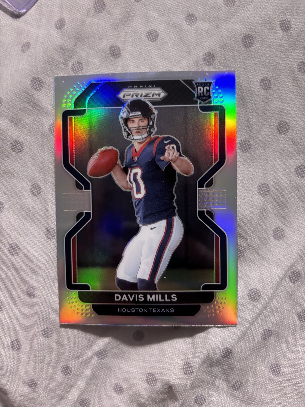 2021 Panini Prizm #V-352 Davis Mills Rookie Variations Prizm Silver