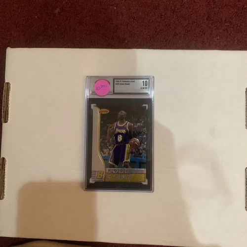 1996-97 Bowman's Best kobe (RC) grades minted 10 - Rookies Refractor #R23 