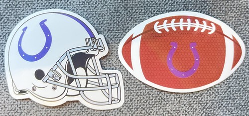 NFL Decals/Stickers, Helmet & Football, Sets of 2, Select Your Team - Picture 20 of 40