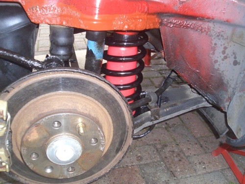 Air spring assistors for SAAB classic 900 turbo convertible injection airbags - Picture 5 of 9