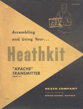 Heathkit Apache Transmitter Model TX-1 Assembly Manual: 112 Pages