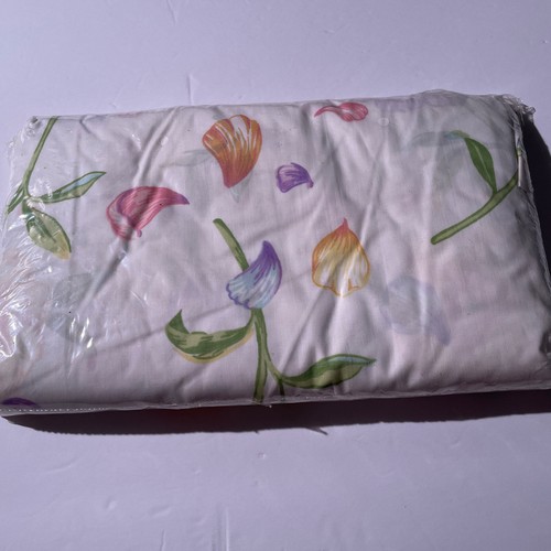 Vintage Penobscot Plus King Floral Fitted Sheet Made USA - Picture 3 of 3