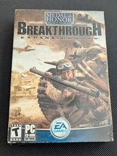 Medal of Honor: Allied Assault Breakthrough Expansion Pack PC CD, 2003, CIB