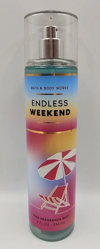 New Bath & Body Works ENDLESS WEEKEND Fine Fragrance Mist 8 oz 🤣