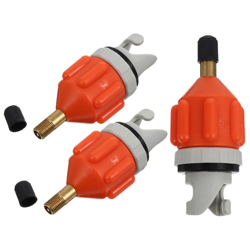 3 Pcs Gas Nozzle Adapter Inflatable Paddle Board Pump Nozzles Valve