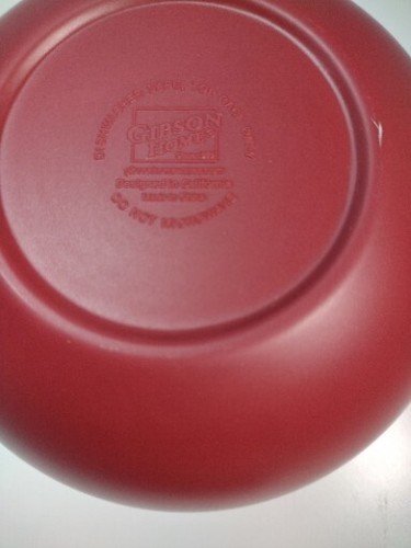 Kitchen New Gibson Home 8 Piece Melamine Four Plates For Round Bowls 1 Bowlcrack - Picture 12 of 15
