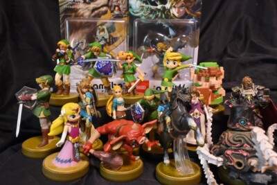 Nintendo Amiibo The Legend of Zelda 18 figures Set initialized F/S
