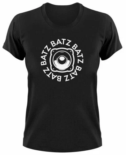 Batz Free Tekno Music Bass Damen T-Shirt Party People Techno Tek Hardtek Happy - Bild 1 von 1