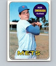 1969 TOPPS BASEBALL #585 RON SWOBODA                NRMT OK