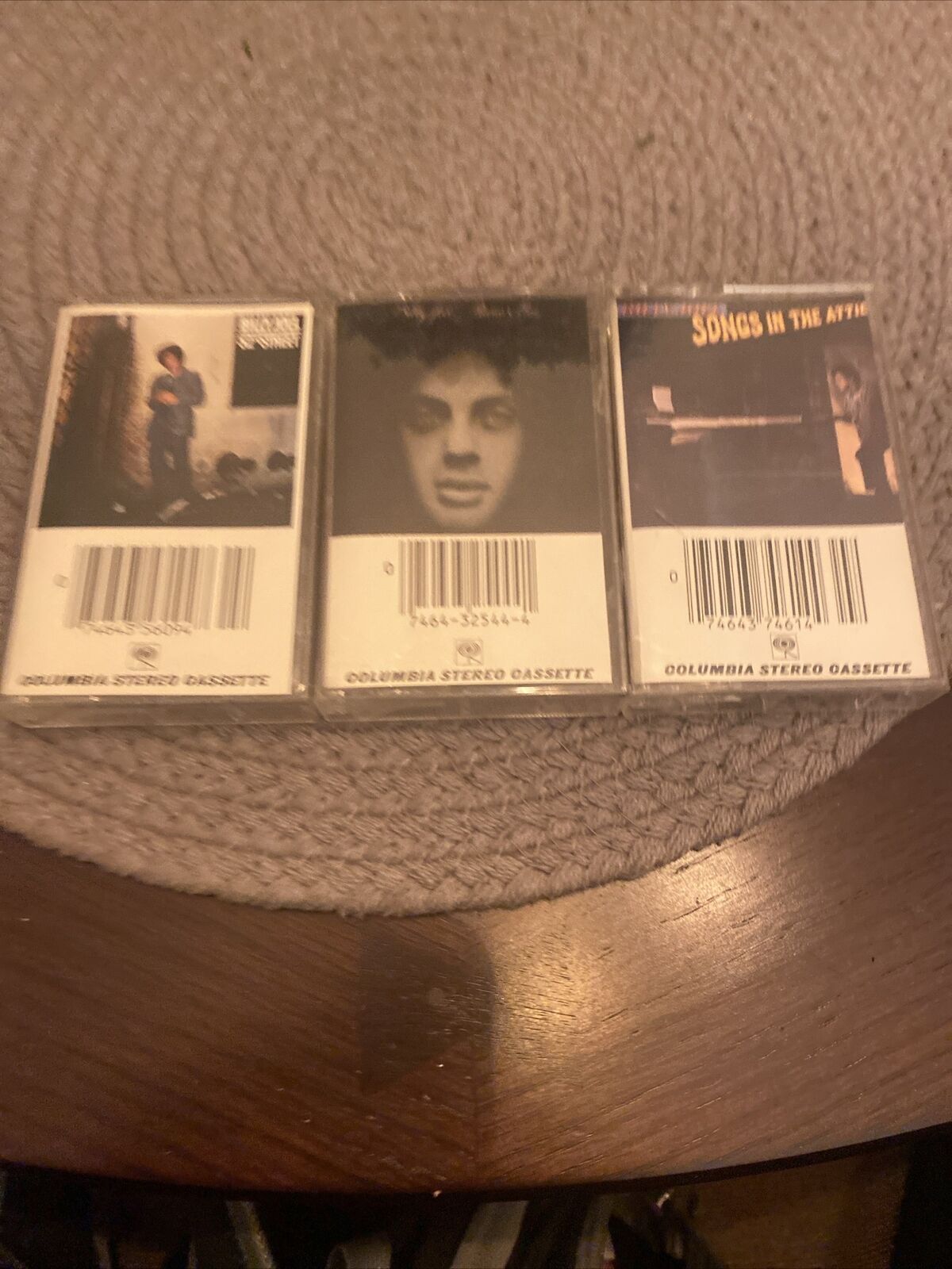 Lot Of 5 Billy Joel Cassette Tapes: Glass House Cold Spring Stranger Storm Front