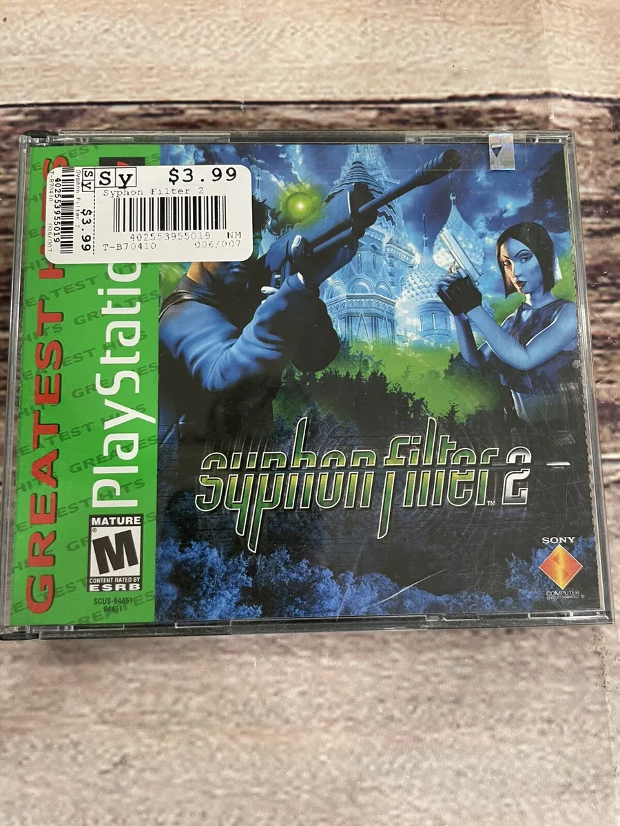 Syphon Filter 2 (Sony PlayStation 1, 2000) for sale online