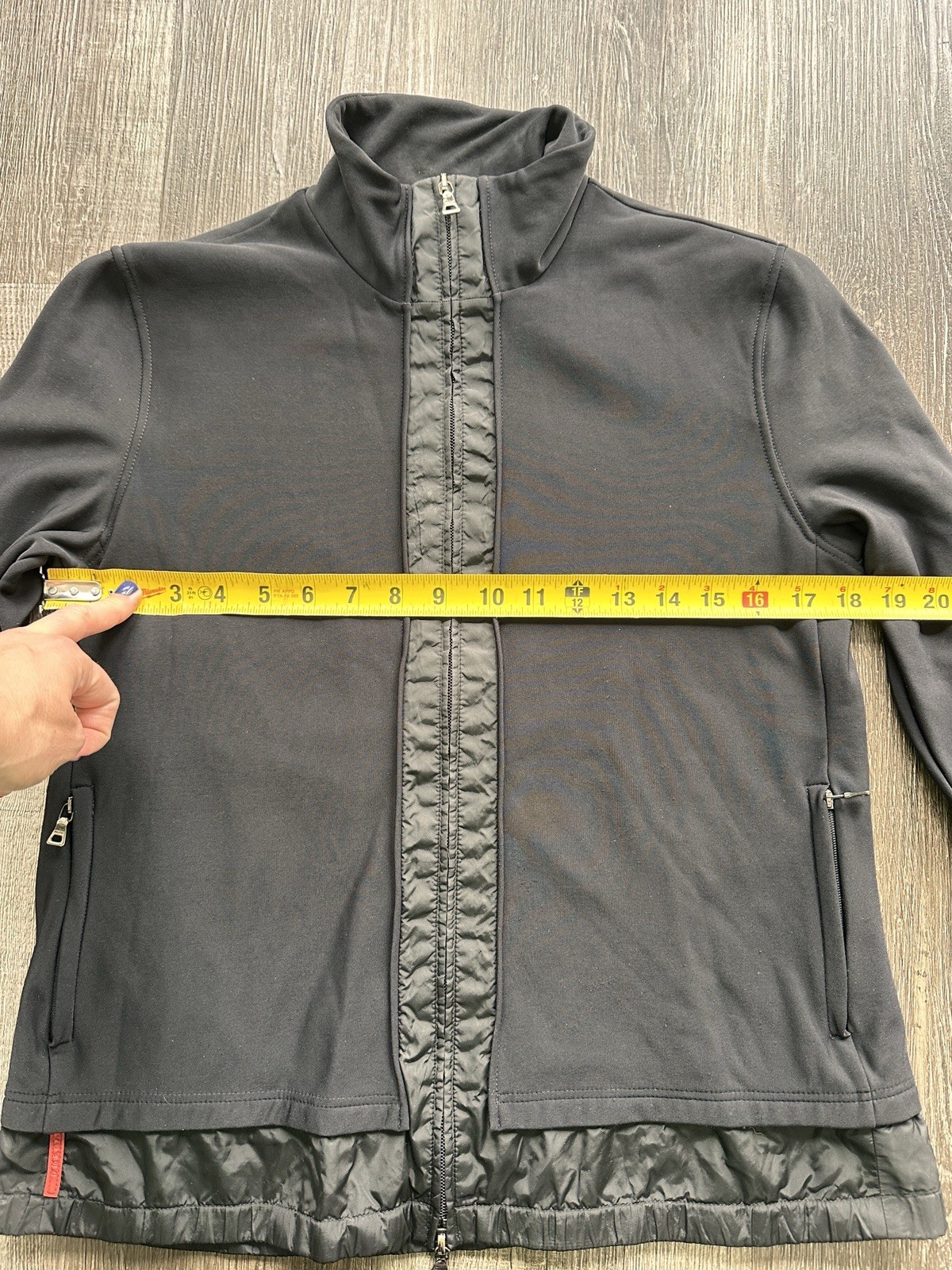 PRADA Soft Shell Jacket Nylon/Shell Mix Double La… - image 8
