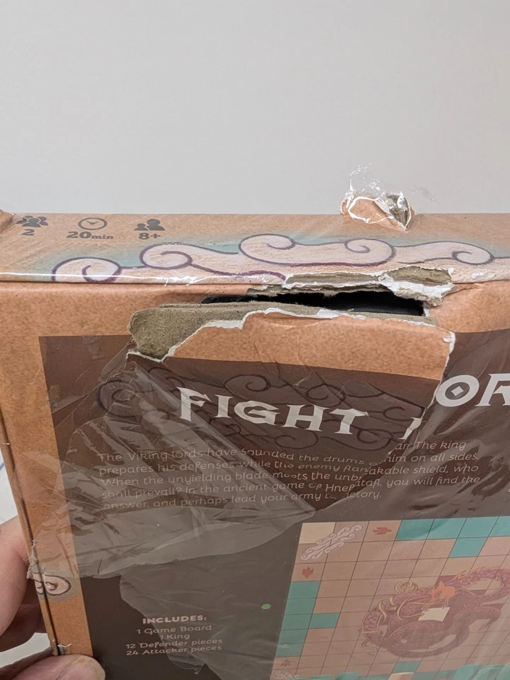 Brybelly, Hnefatafl Viking Chess Set Board Game NEW but damaged box | USA ship - Image 3 of 4