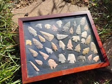 PF Personal Finds AUTHENTIC Oklahoma Arrowhead Collection Lot Of 35