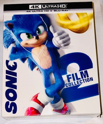 Sonic The Hedgehog 1+2 - 4K Ultra HD Blu-ray Steelbook Neu