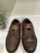 Propet Men's Kade Sneaker Brown Leather Size 13 (XX) 5E