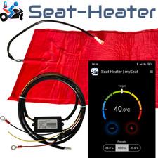 Sitzheizung Bluetooth f&uuml;r Motorrad und Roller