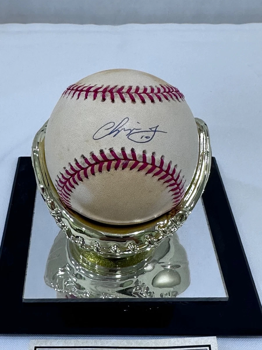 Chipper Jones Atlanta Braves Original Autographed Baseball MLB