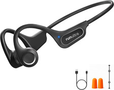 Bone Conduction Headphones, Bluetooth 6.0 Wireless Sport Earphones 10H Playtimes