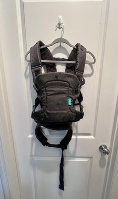 Infantino Flip 4-in-1 Convertible Baby Carrier for Newborn to Toddler, Gray
