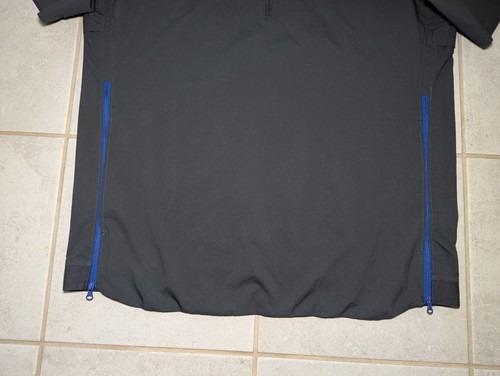 Nike Men's Large Indianapolis Colts Team Issued Sideline 1/4 Zip Jacket Gray - Picture 2 of 12