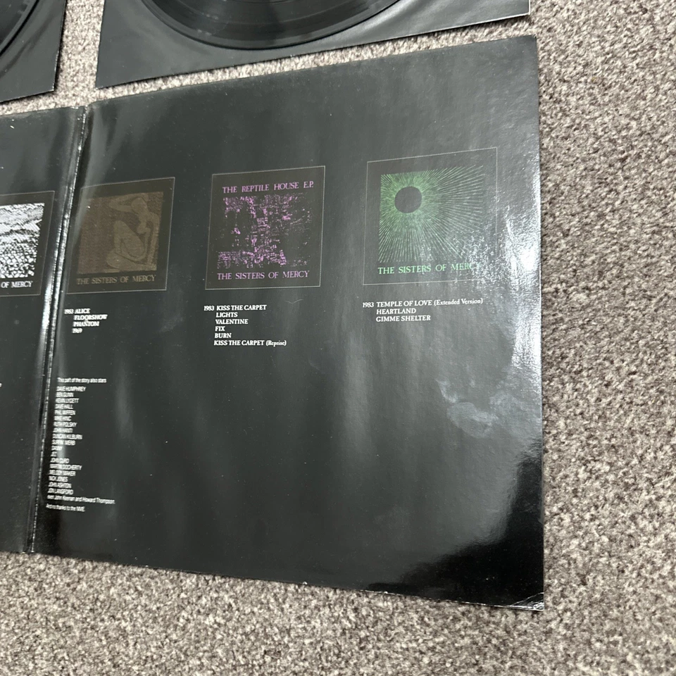 The Sisters Of Mercy Some Girls Wander By Mistake Original 2 x Vinyl LP - Image 3 of 4