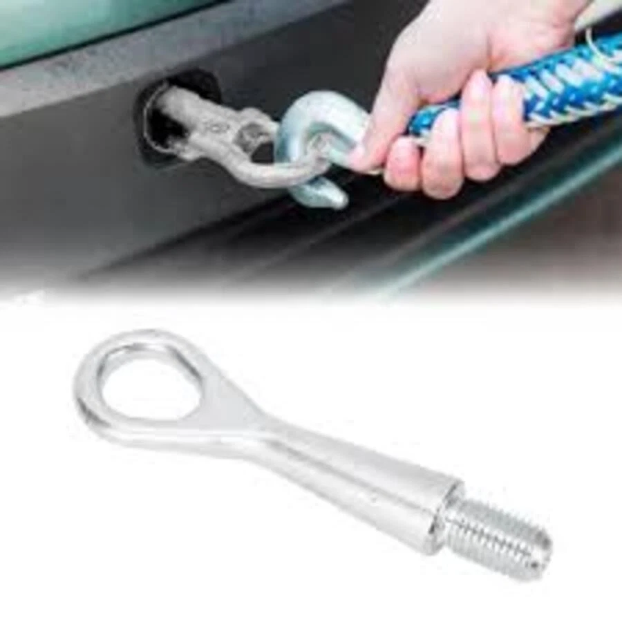 Gancho de remolque para parachoques delantero Nissan Genuino OEM Infiniti 51112-1KA0A Foto 3 de 4