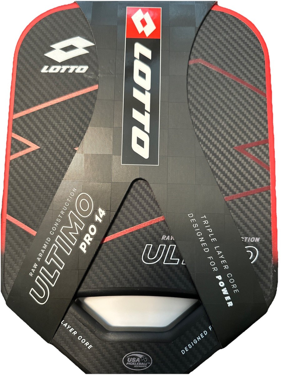 LOTTO Ultimo Pro 14 Pickleball Paddle - Carbon 14mm
