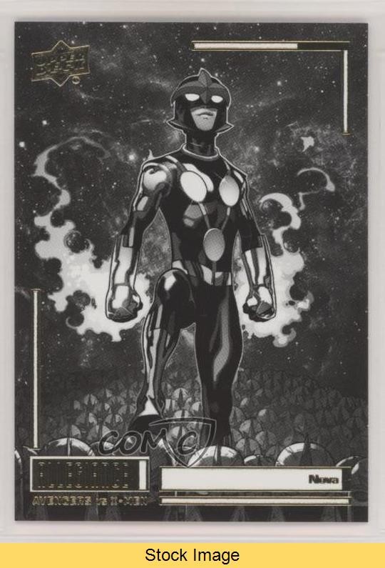 2023 Upper Deck Allegiance Avengers vs X-Men Black & White Nova #C44 READ 0s46