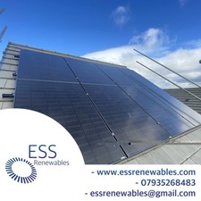 Roof Mounted Solar PV & Battery Storage System. 3/5/6/8/10kw. Install available