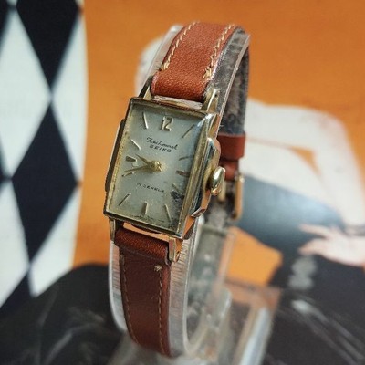 Seiko Analog Manual Women Antique 1950S Women'S Square Type Watch
