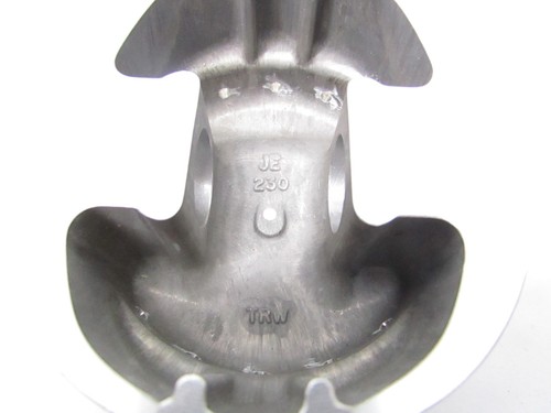 6 NEW 4.125 Bore Forged Sb Chevy Dome Pistons JE Trw IMCA UMP WISSOTA SBC - Foto 6 di 7
