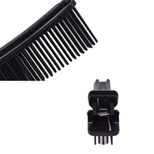 2Pcs Professional Hair Grip Hairdressing Sectioning Cutting Clamps Clips Comb
