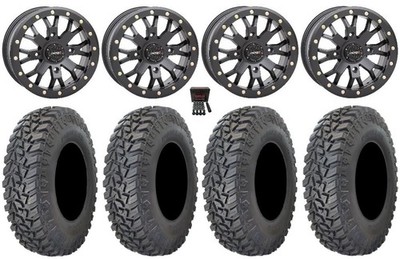 System 3 SB-4 Black (6+1) 15'' Wheels 33'' Parallax Tires Renegade Outlander