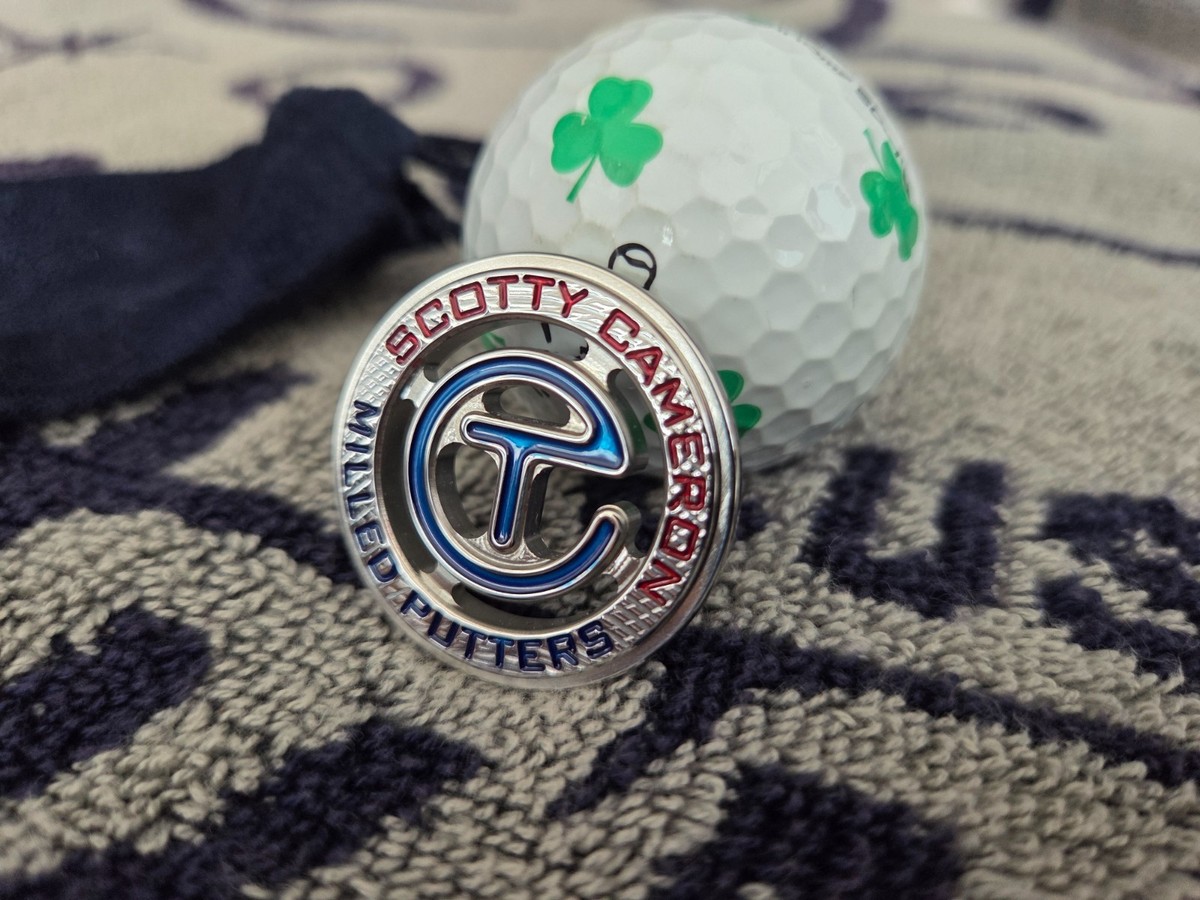 US Open Aero Ball Marker Kit Red With Pro V1s Golf Scotty Cameron
