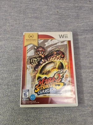 Mario Strikers Charged (Nintendo Wii, 2007) CIB Tested Works - Nintendo Selects