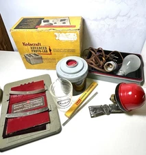 Kodak Kodacraft Advanced Photo-Lab Model A Vintage Darkroom Kit w/ Box