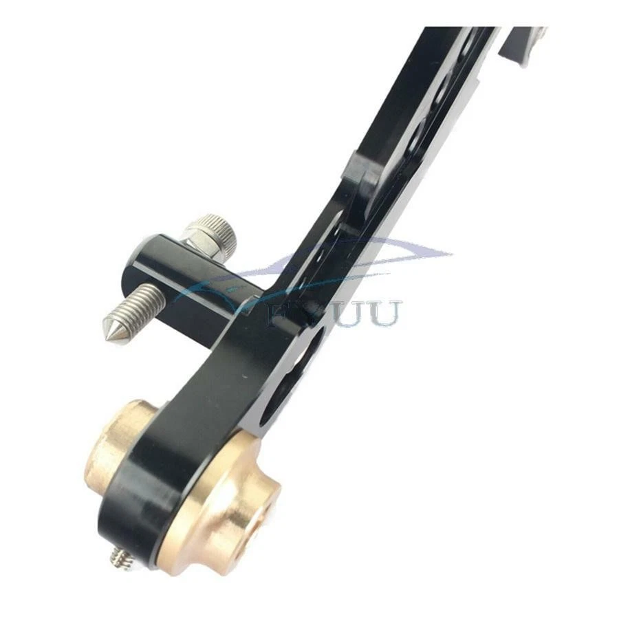 Par Ajustável Para Pedais Go Kart Acelerador de Freio Foot Pegs Footpegs - Imagem 2 de 4